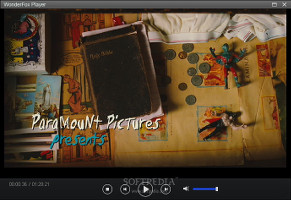 Showing the built-in media player for previewing DVD movies in WonderFox DVD Ripper Speedy